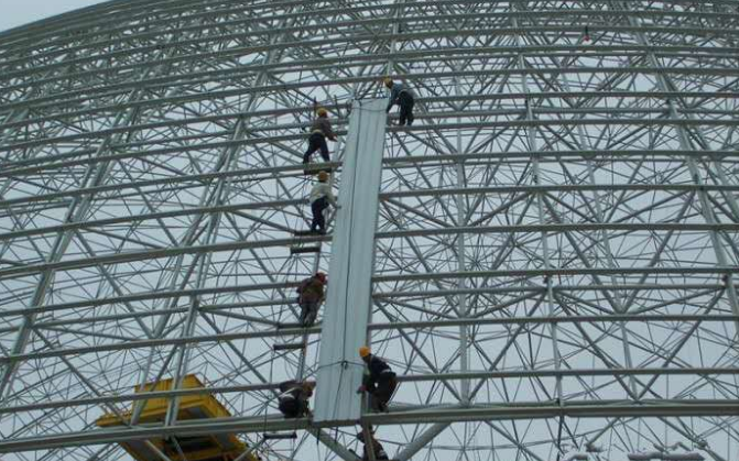 怒江网架装配好以后应当留神哪八项验收事件