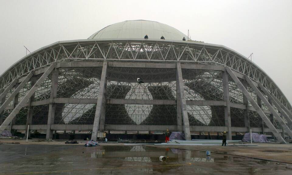 怒江温泉馆网架工程